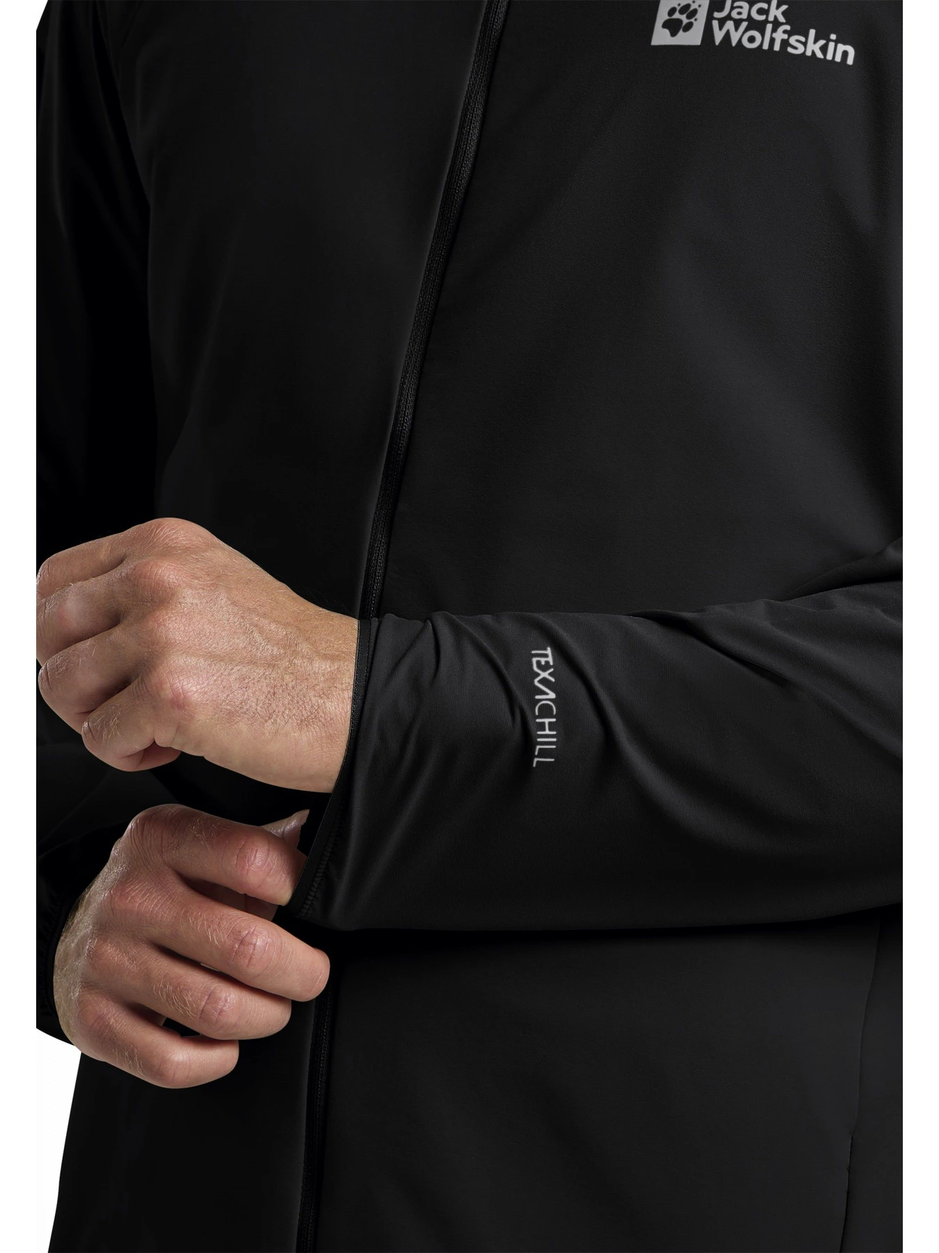 Худи и свитшоты Jack Wolfskin Prelight stride jkt m модель A63775_6000 Фото