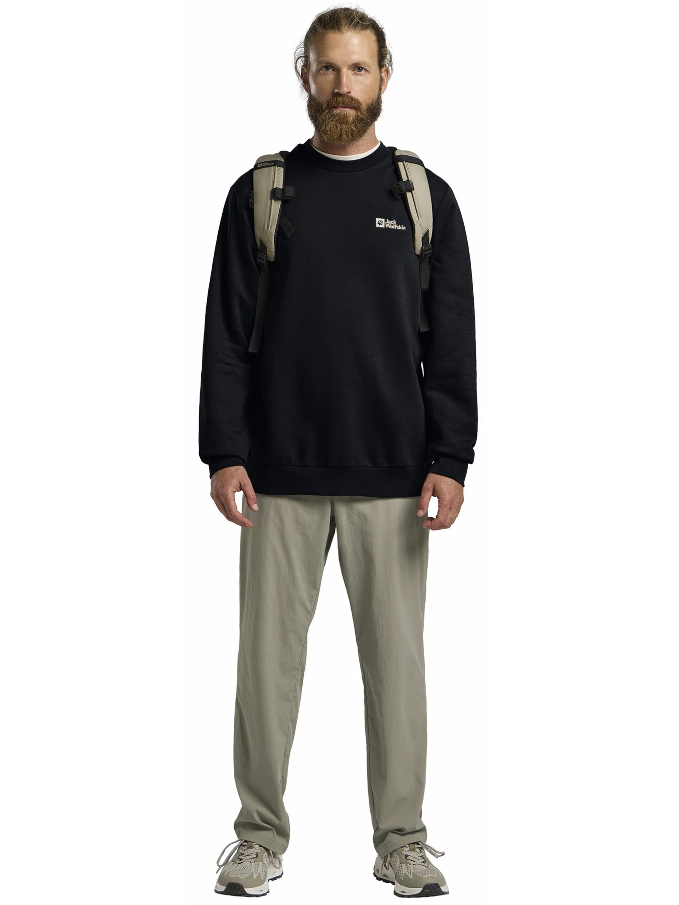 Худі та світшоти Jack Wolfskin Essential crewneck m модель A63843_C0413 Худі та світшоти Jack Wolfskin Essential crewneck m модель A63843_C0413 Фото