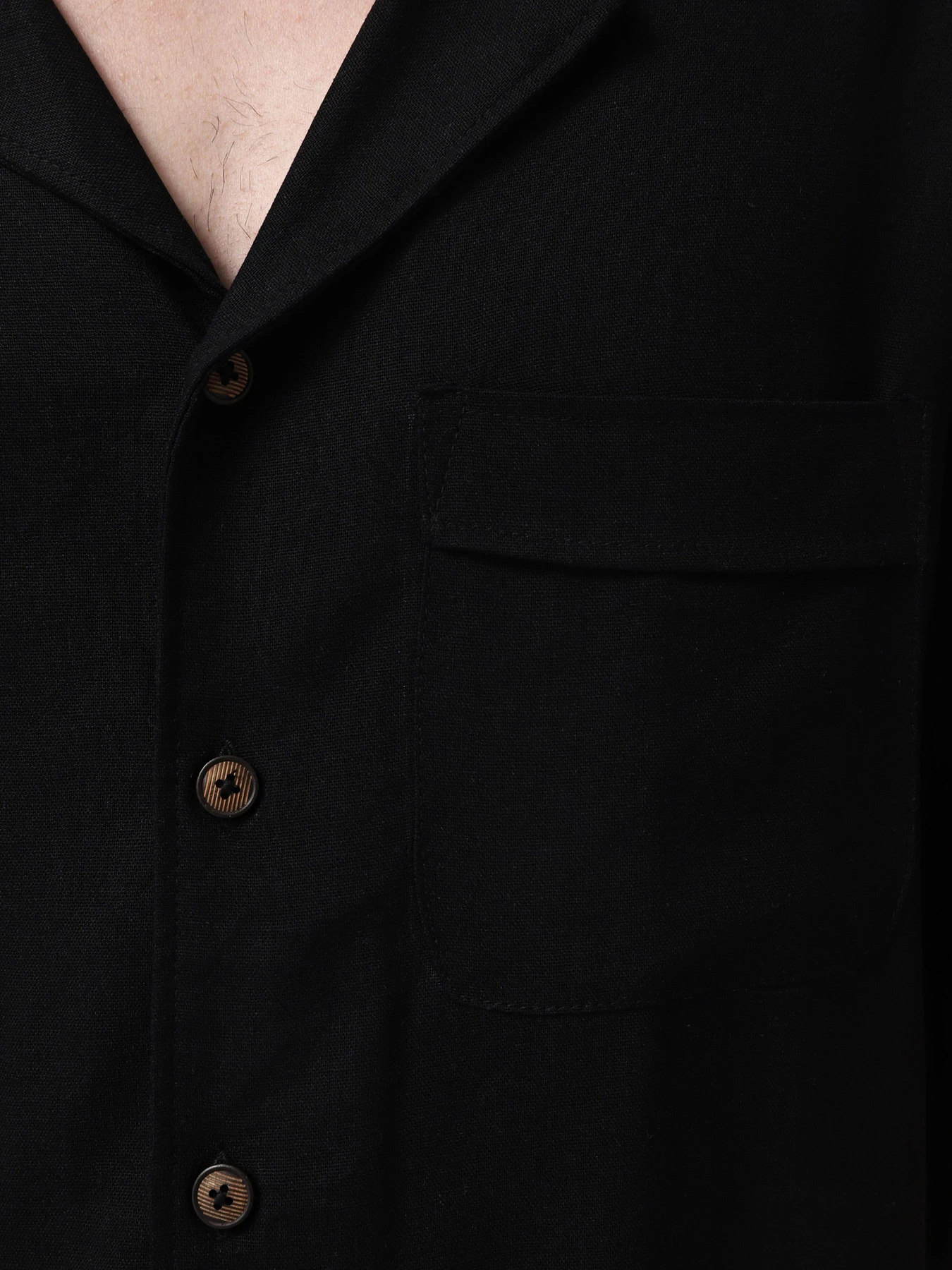 Сорочки IJ модель ij-sorochkaKR-linen-black-man Фото
