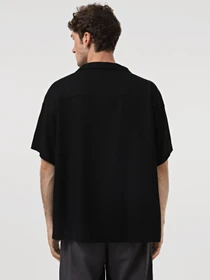 Сорочки IJ модель ij-sorochkaKR-linen-black-man Фото