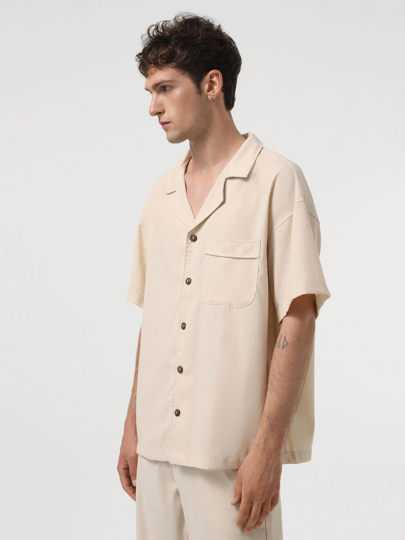 Сорочки IJ модель ij-sorochkaKR-linen-bez-man Фото