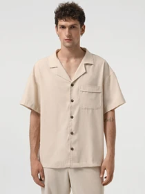 Рубашки IJ модель ij-sorochkaKR-linen-bez-man Фото