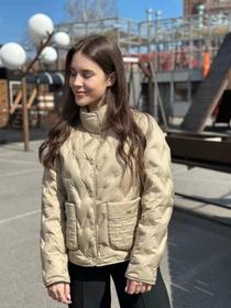 Куртки и дубленки VIVA WEAR модель 065-beige Фото