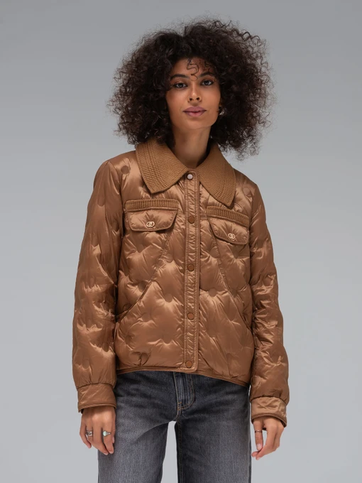 Куртки и дубленки VIVA WEAR модель 181-brown Фото