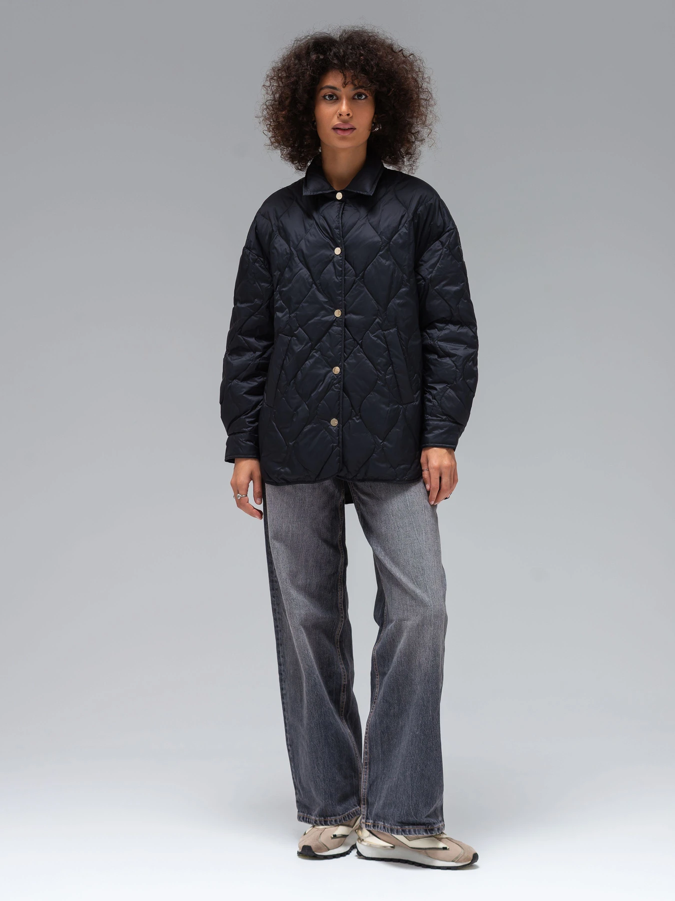 Куртки и дубленки VIVA WEAR модель 0104-black Фото