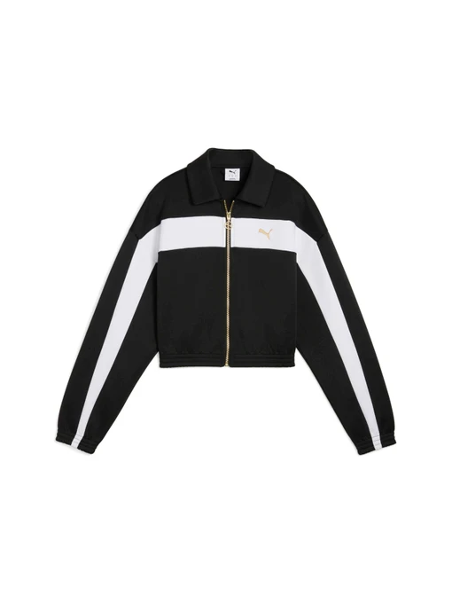 Худи и свитшоты PUMA Relaxed Cropped Track Jacket модель 633773 Фото