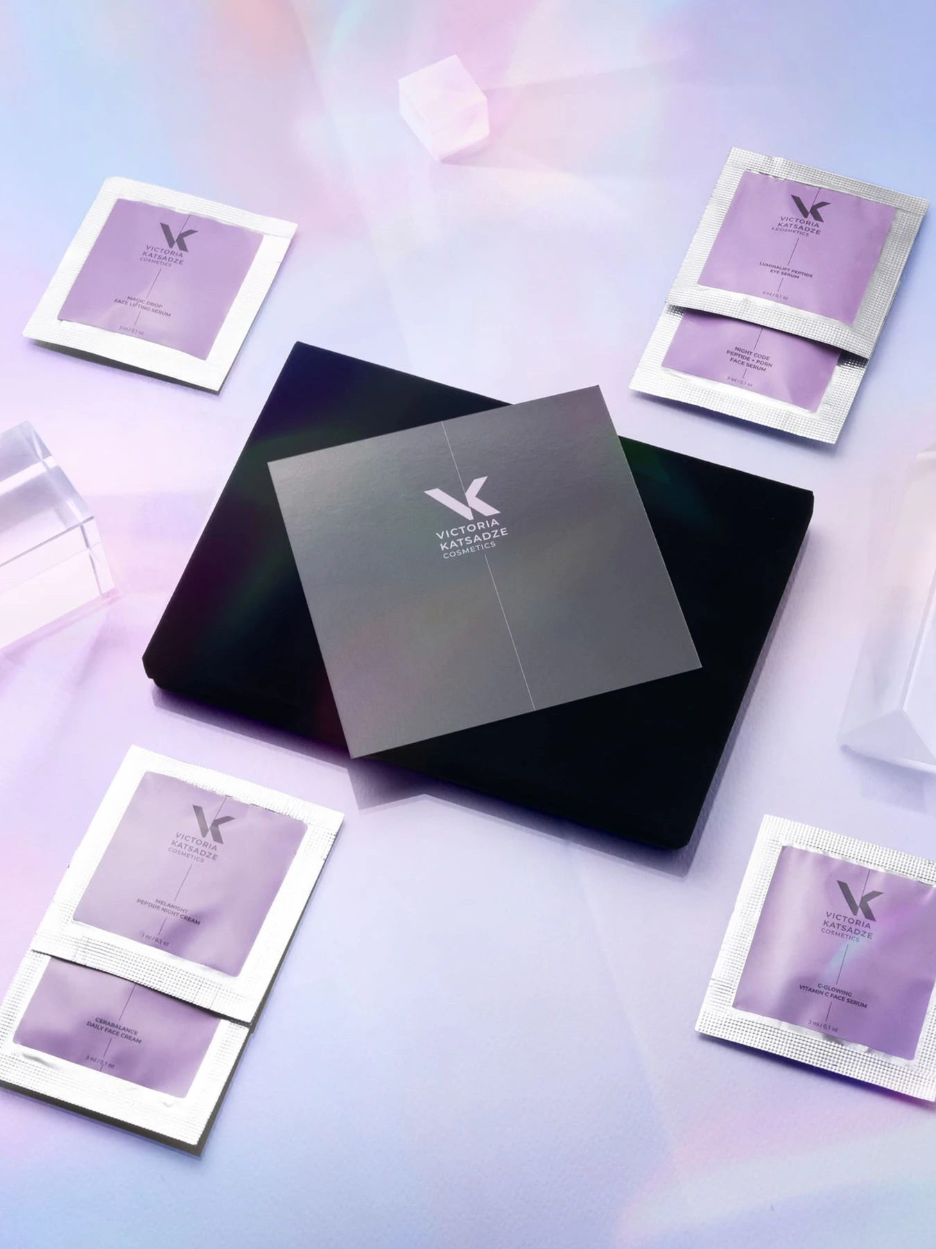 Набор тестеров всей линейки VK Cosmetics Уход для лица VK Cosmetics модель VK-0046 Фото