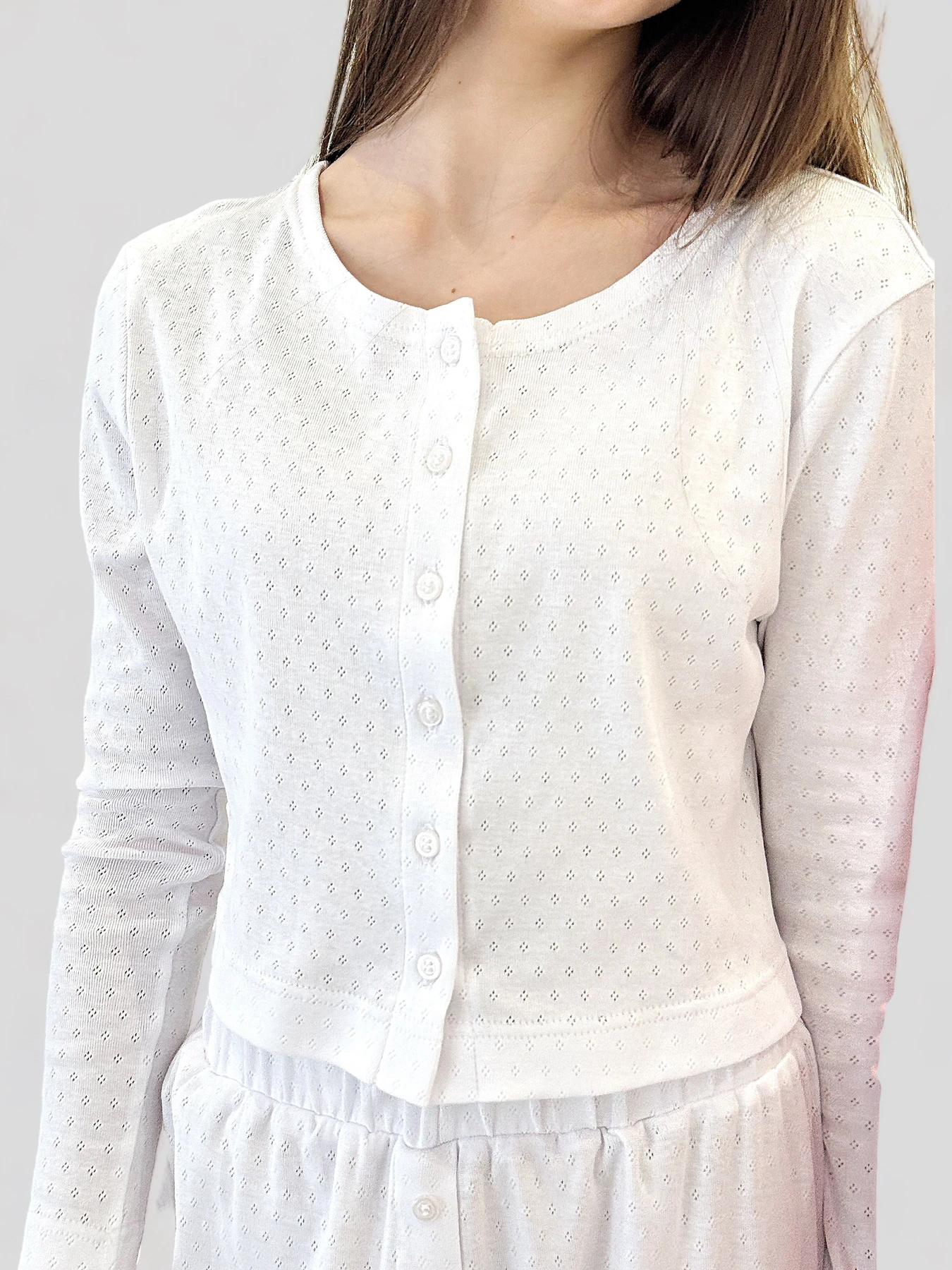 Одяг для дому та сну EVIE модель White-124 Одяг для дому та сну EVIE модель White-124 Фото