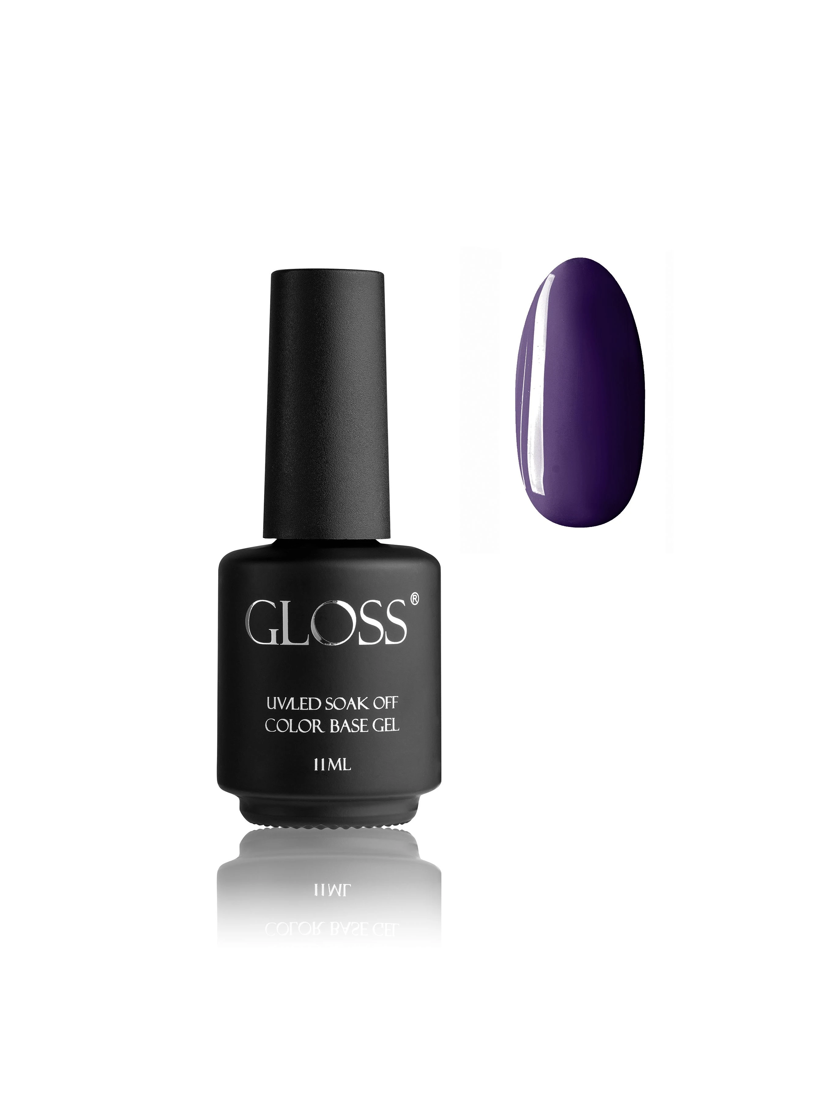 Кольорова база GLOSS Color Base Gel Acai GLOSS COMPANY, фіолетовий