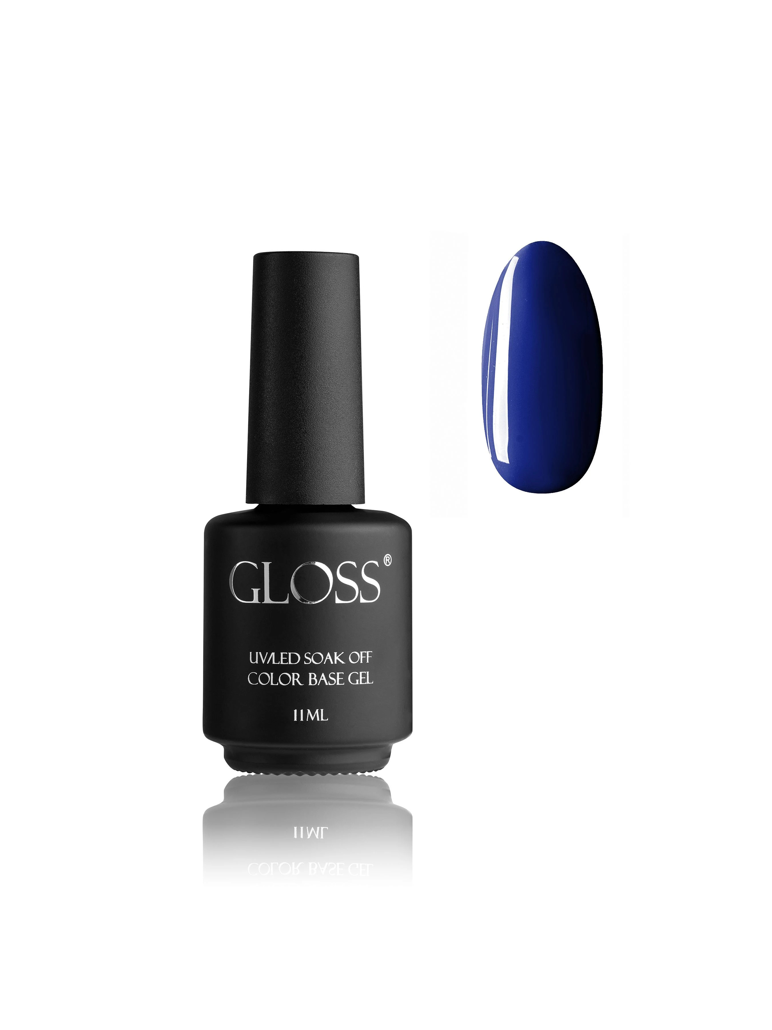 Кольорова база GLOSS Color Base Gel Twilight GLOSS COMPANY, темно-синій