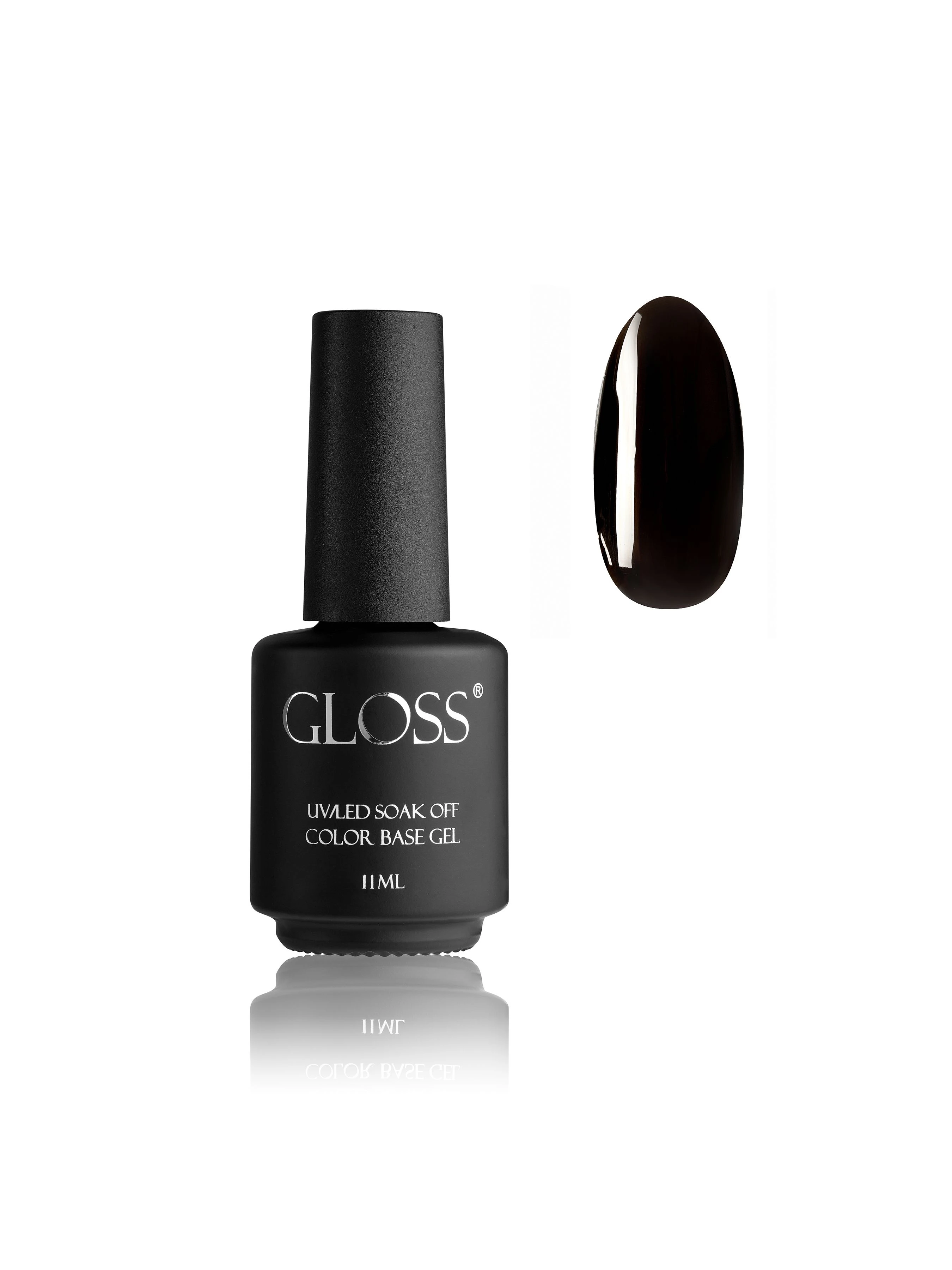 Кольорова база GLOSS Color Base Gel Raven GLOSS COMPANY, чорний