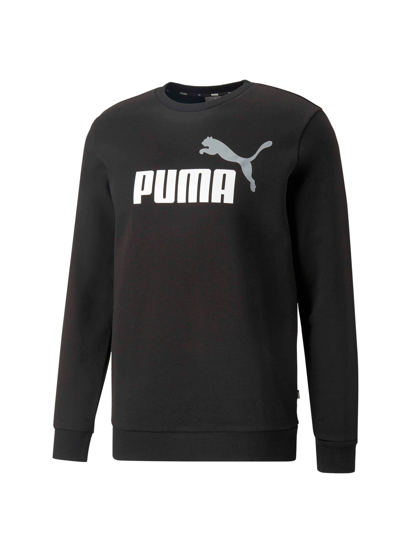 Худі та світшоти PUMA Ess+ 2 Col Big Logo Crew модель 586762 Фото