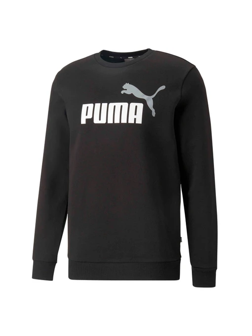 Худі та світшоти PUMA Ess+ 2 Col Big Logo Crew модель 586762 Фото