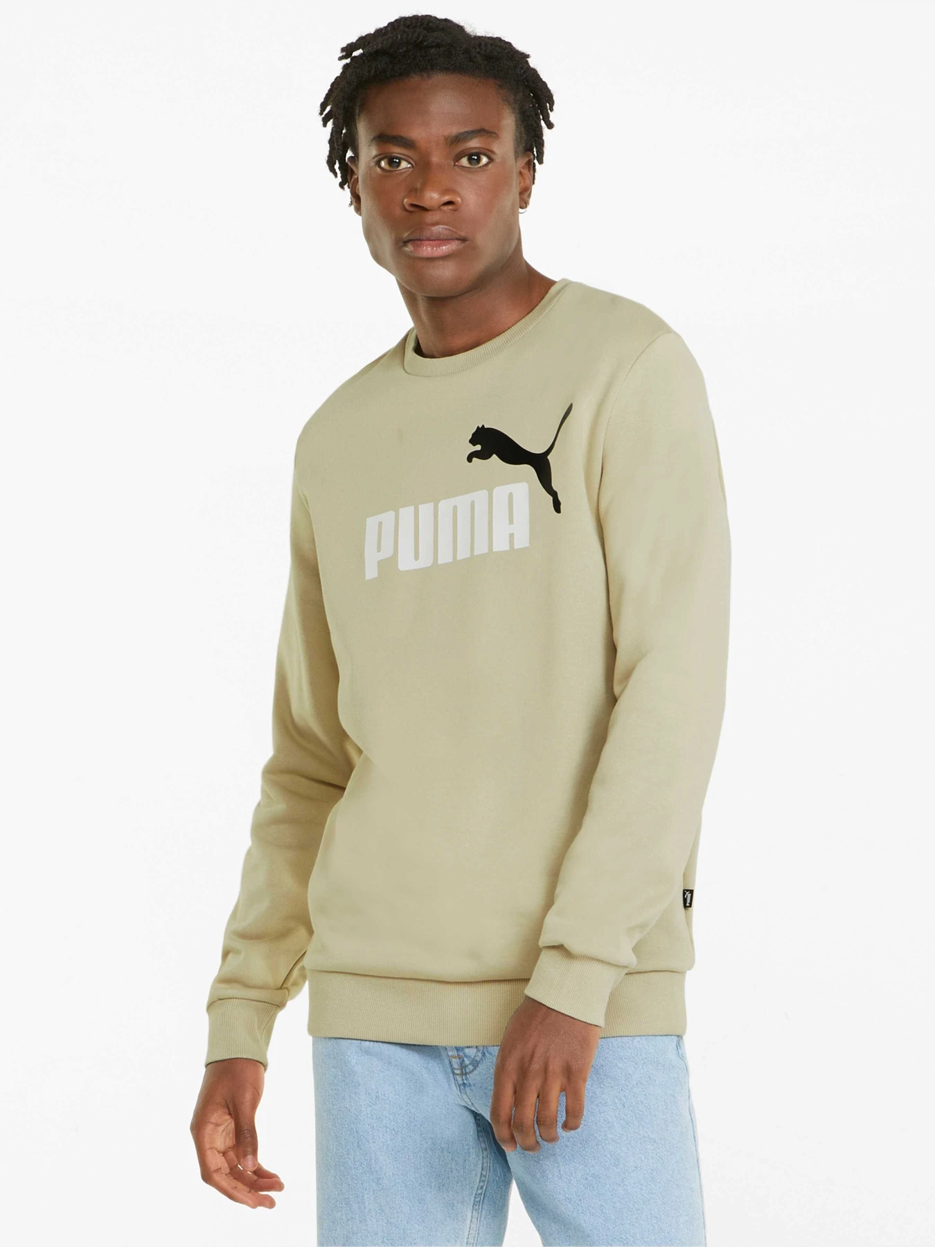 Худі та світшоти PUMA Ess+ 2 Col Big Logo Crew модель 586762 Худі та світшоти PUMA Ess+ 2 Col Big Logo Crew модель 586762 Фото