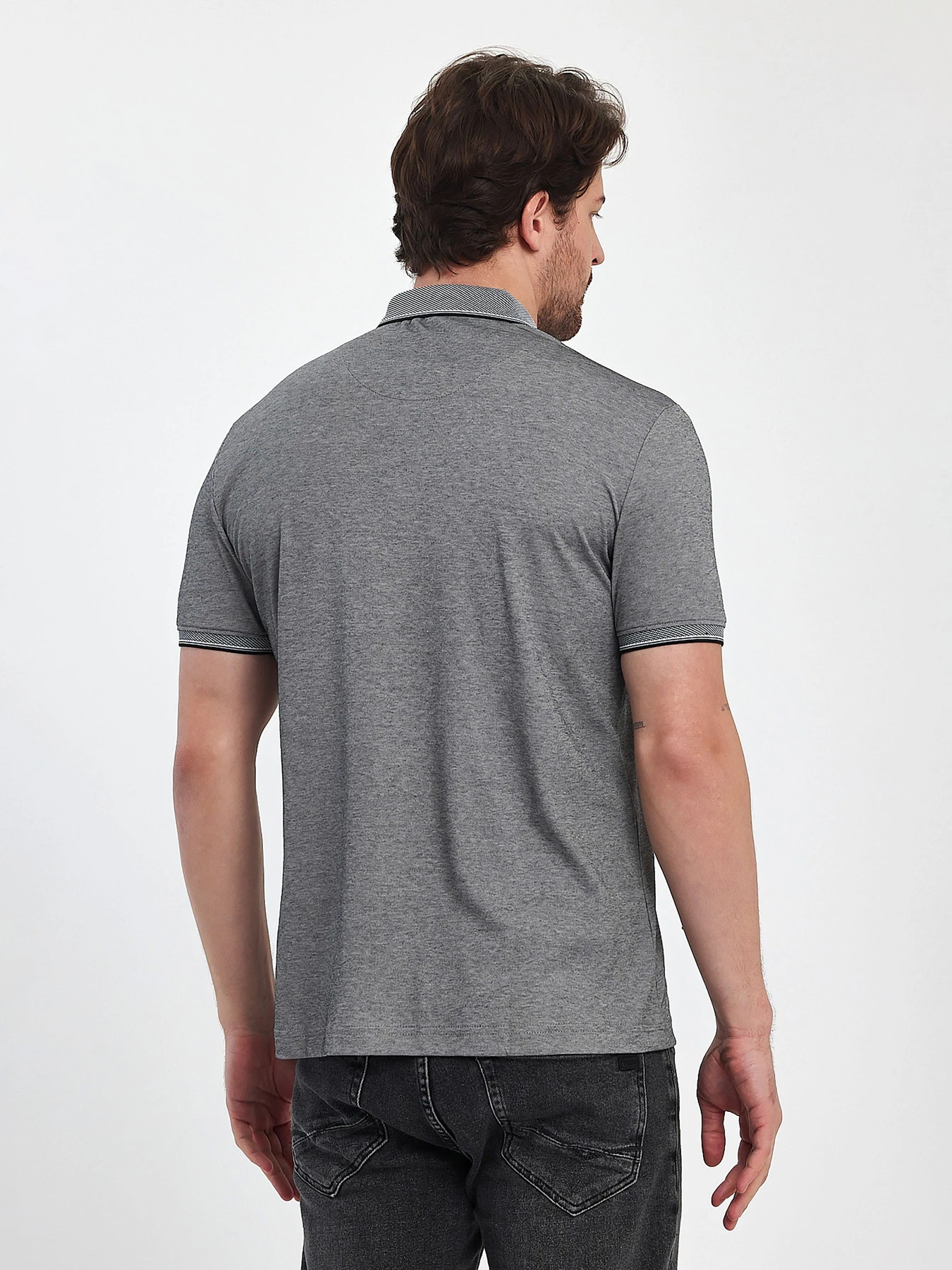 Футболки і поло Trend Collection модель TC12476GreyFTBLK Фото