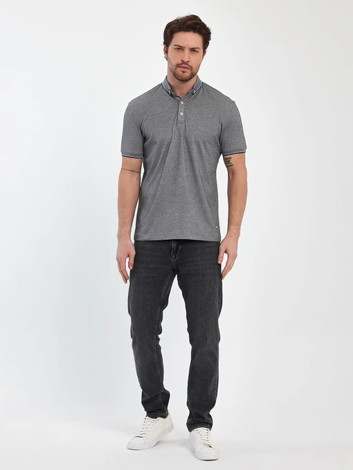 Футболки и поло Trend Collection модель TC12476GreyFTBLK Фото