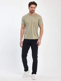 Футболки і поло Trend Collection модель TC12466OliveFTBLK Фото