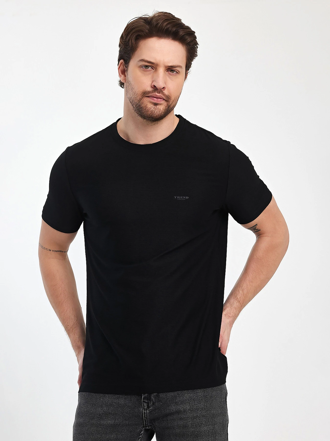 Футболки и поло Trend Collection модель TC12462BlackFTBLK Фото