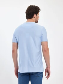 Футболки і поло Trend Collection модель TC12461BlueLightFTBLK Фото