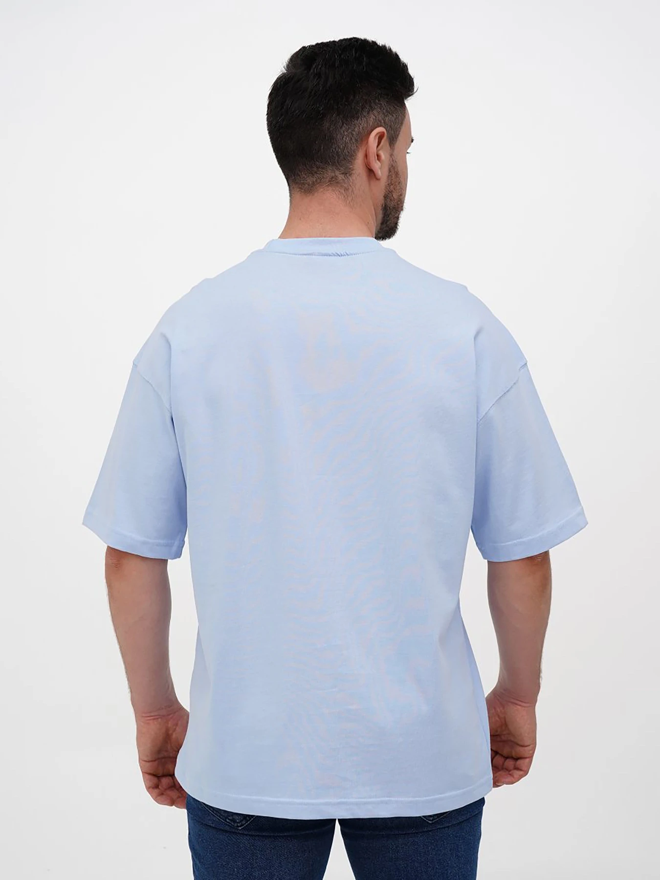 Футболки і поло Trend Collection модель TC12261BlueLightFTBLK Фото