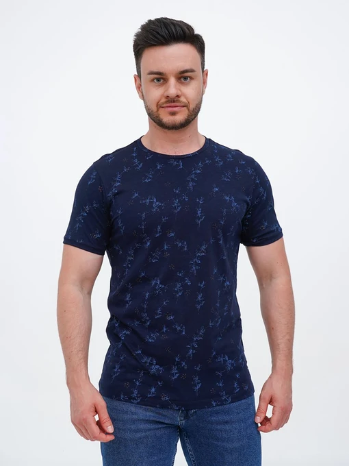 Футболки и поло Trend Collection модель TC12194DarkBlueFTBLK Фото