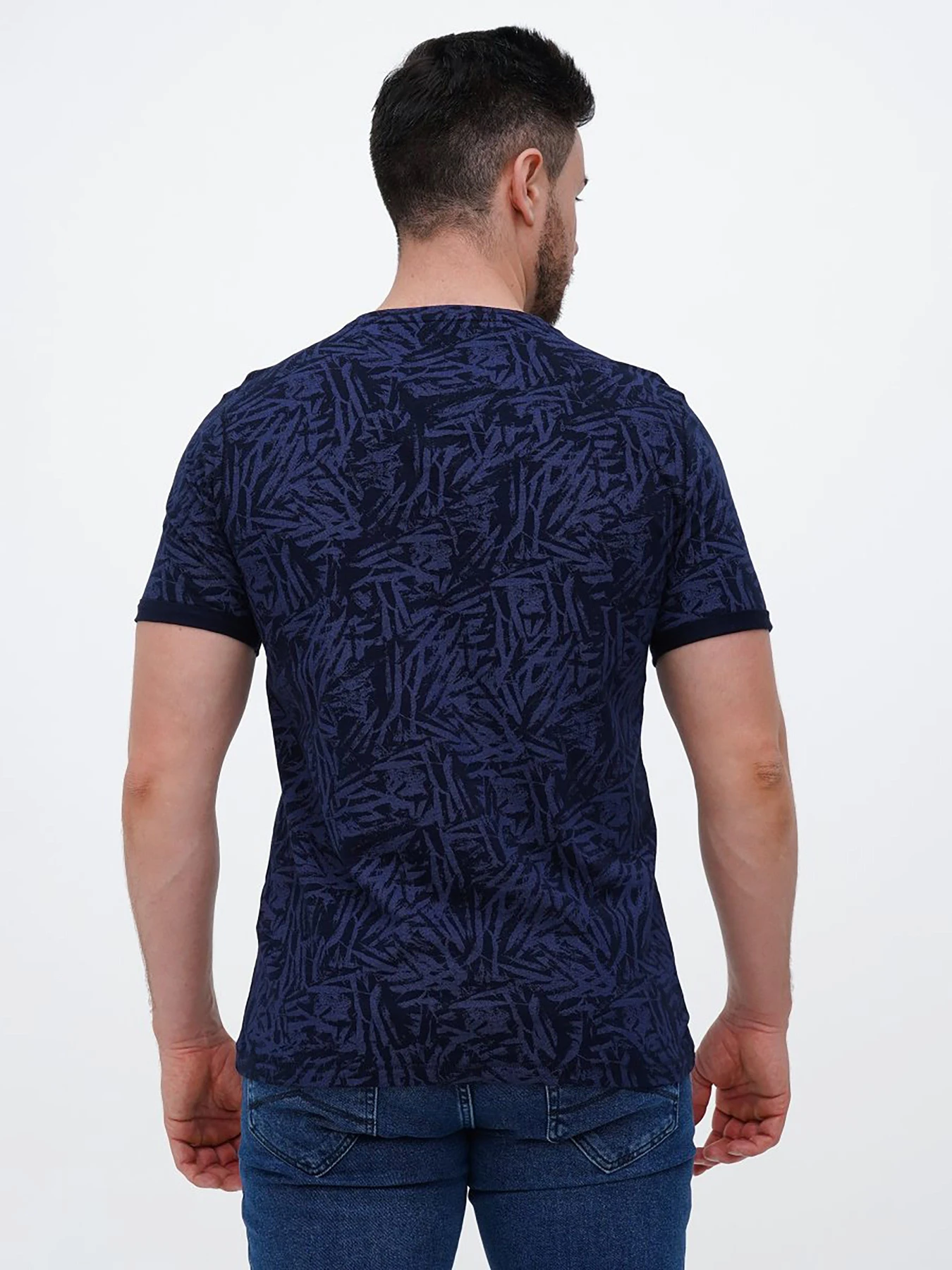 Футболки і поло Trend Collection модель TC12192DarkBlueFTBLK Фото