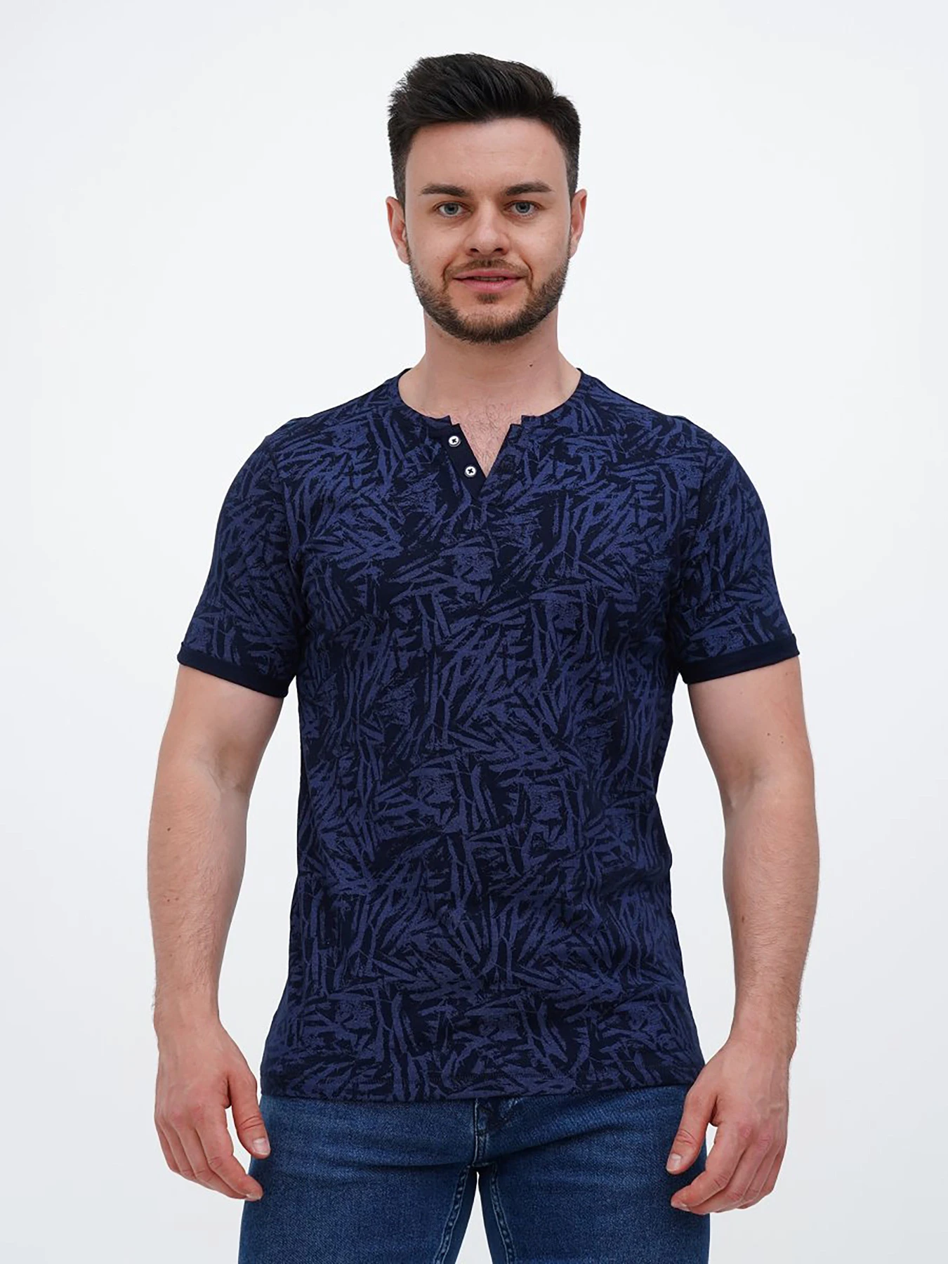 Футболки і поло Trend Collection модель TC12192DarkBlueFTBLK Фото