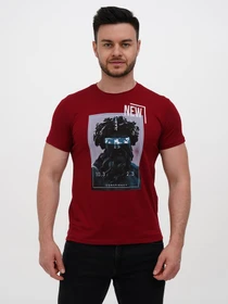 Футболки и поло Trend Collection модель TC12186RedFTBLK Фото