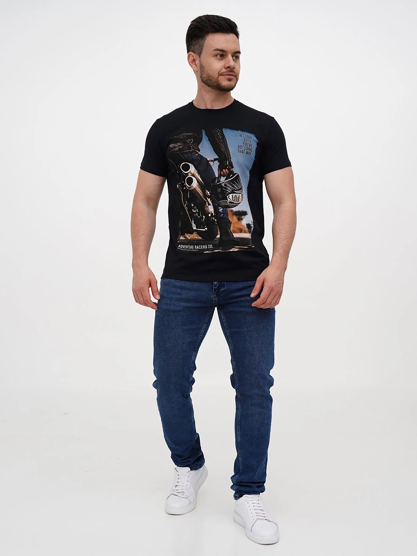 Футболки і поло Trend Collection модель TC12184DarkBlueFTBLK Фото
