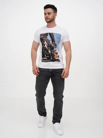 Футболки і поло Trend Collection модель TC12183WhiteFTBLK Фото