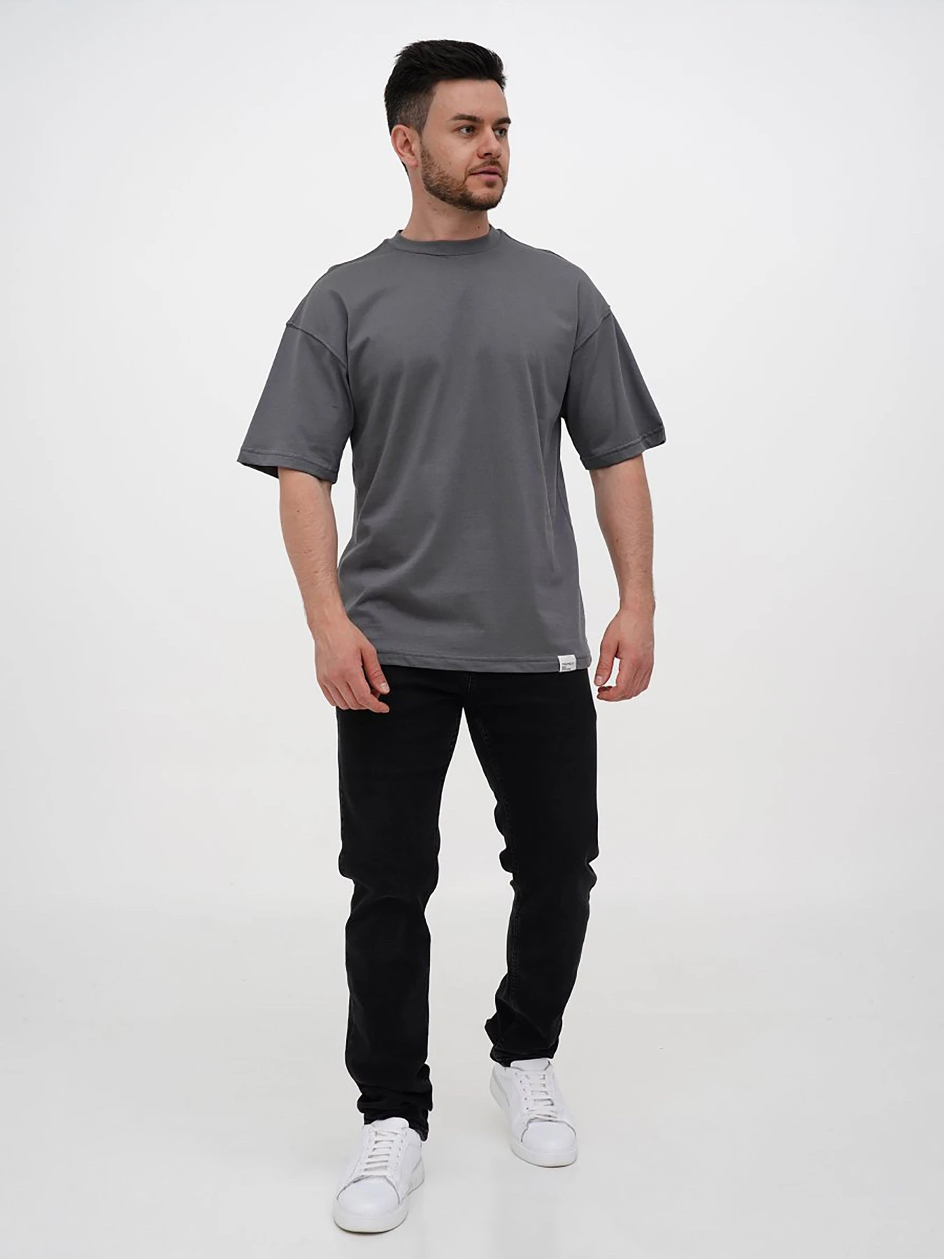 Футболки и поло Trend Collection модель TC12147GreyFTBLK Фото