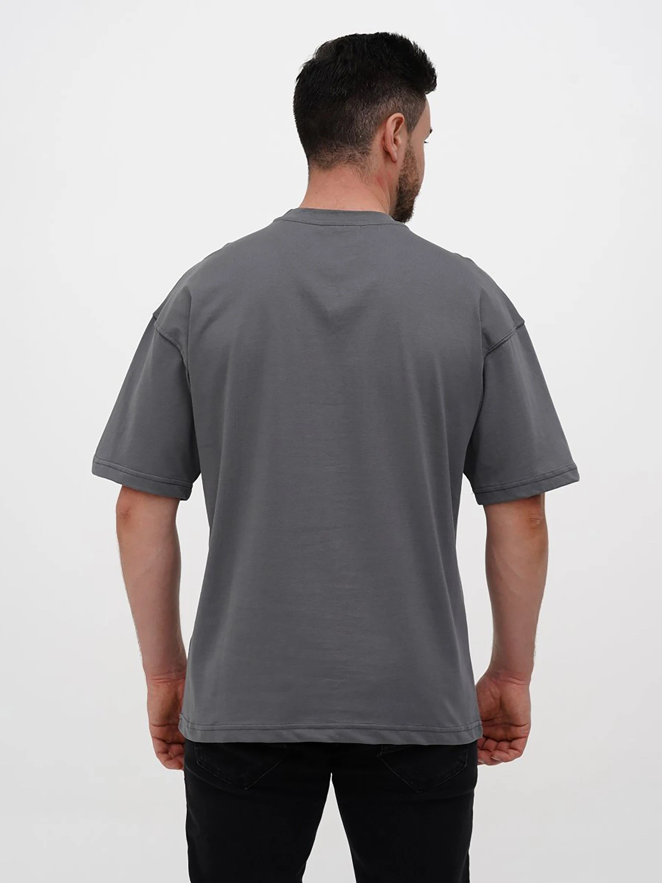 Футболки и поло Trend Collection модель TC12147GreyFTBLK Фото