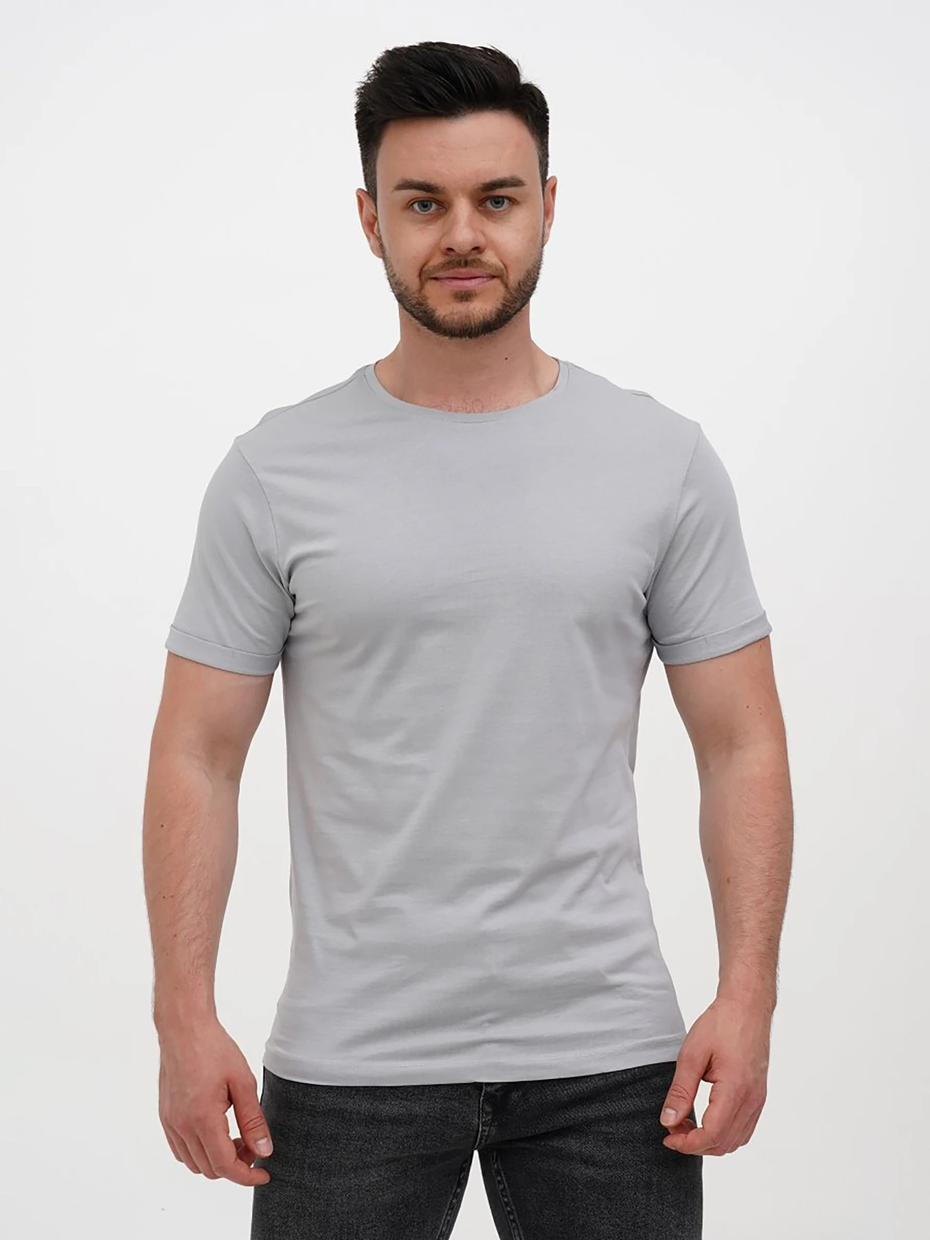 Футболки и поло Trend Collection модель TC12111GreyFTBLK Фото
