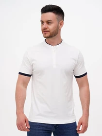Футболки и поло Trend Collection модель TC11419WhiteFTBLK Фото