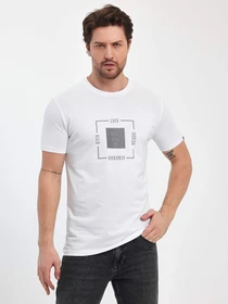 Футболки и поло Trend Collection модель TC11384WhiteFTBLK Фото