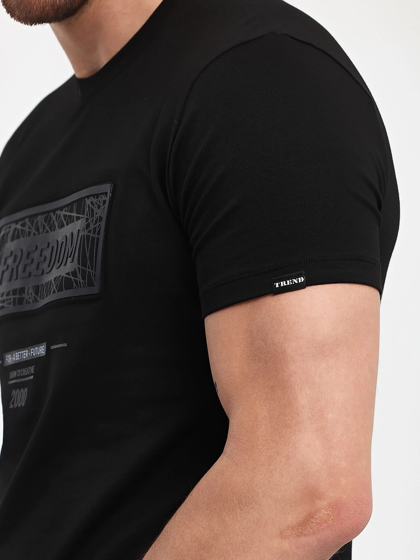 Футболки и поло Trend Collection модель TC11383BlackFTBLK Фото