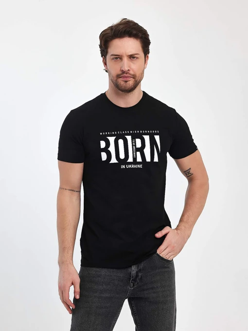 Футболки и поло Trend Collection модель TC11379BlackFTBLK Фото