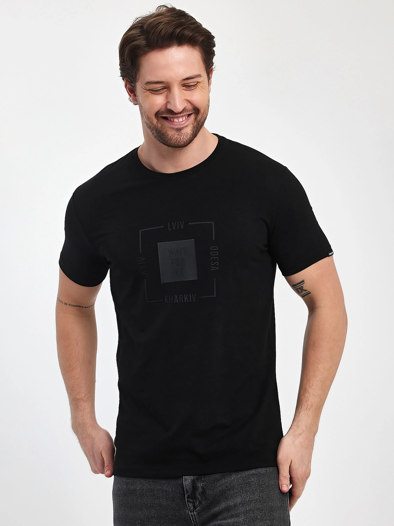 Футболки и поло Trend Collection модель TC11377BlackFTBLK Фото