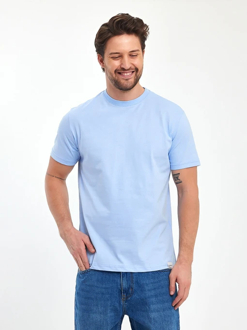 Футболки и поло Trend Collection модель TC11288BlueLightFTBLK Фото