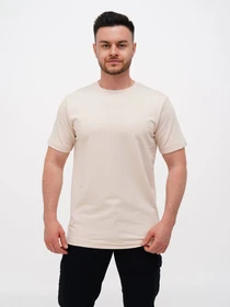 Футболки и поло Trend Collection модель TC11272BeigeFTBLK Фото