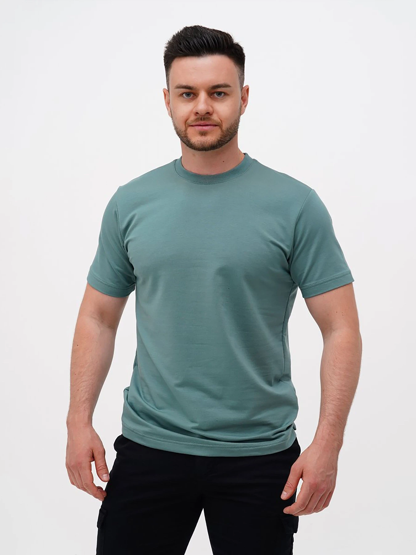 Футболки и поло Trend Collection модель TC11271GreenFTBLK Фото
