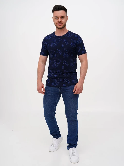 Футболки и поло Trend Collection модель TC11239DarkBlueFTBLK Фото