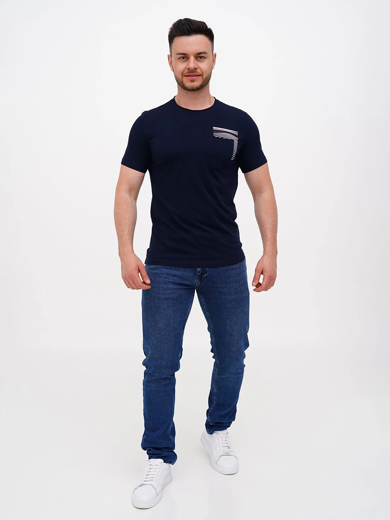 Футболки и поло Trend Collection модель TC11225DarkBlueFTBLK Фото