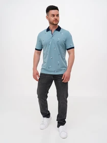 Футболки и поло Trend Collection модель TC11223TurquoiseFTBLK Фото