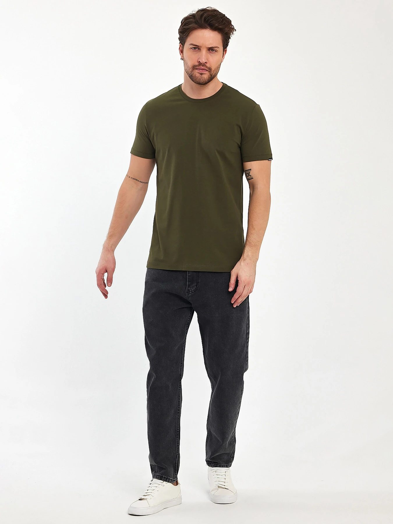 Футболки и поло Trend Collection модель TC11176KhakiFTBLK Фото