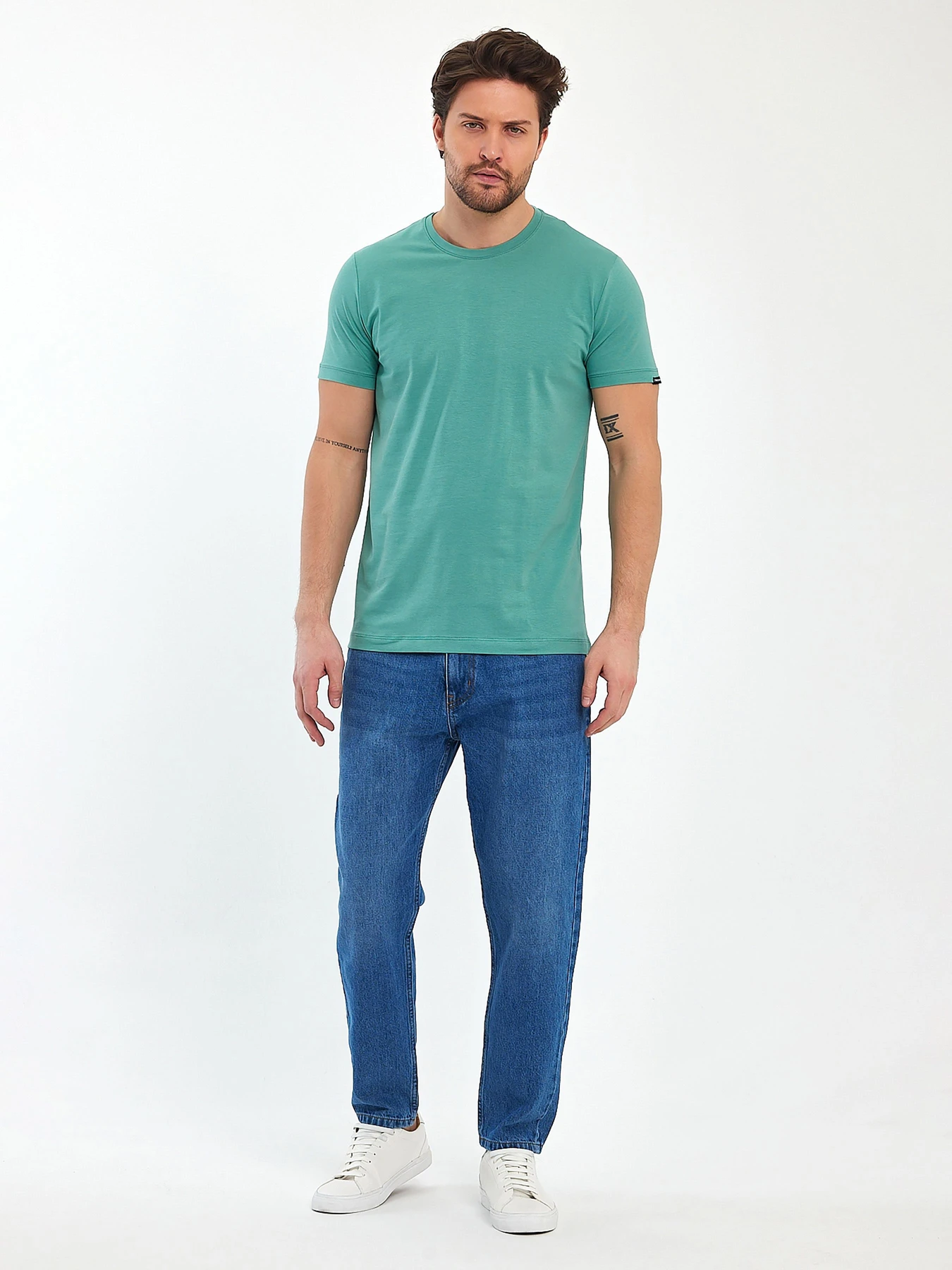 Футболки и поло Trend Collection модель TC11174LightGreenFTBLK Фото