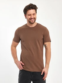 Футболки і поло Trend Collection модель TC11173BrownFTBLK Фото