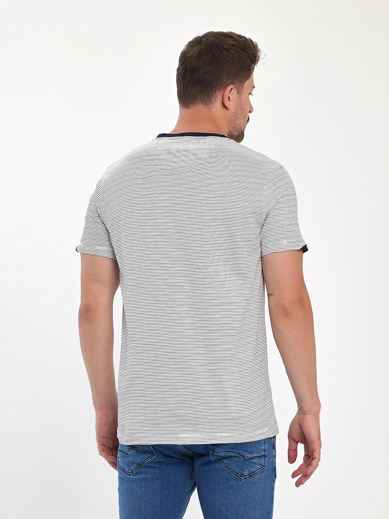 Футболки и поло Trend Collection модель TC11111WhiteFTBLK Фото