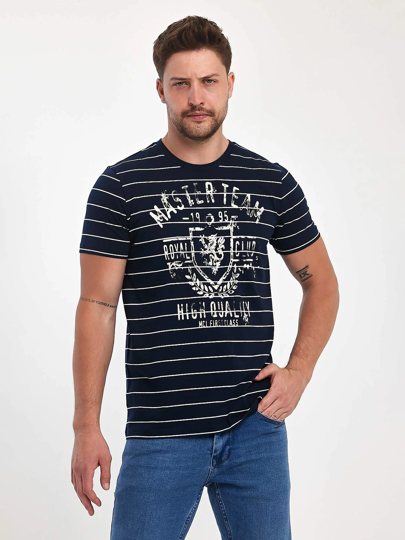Футболки и поло Trend Collection модель TC11110DarkBlueFTBLK Фото