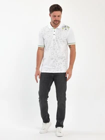 Футболки и поло Trend Collection модель TC11104WhiteFTBLK Фото